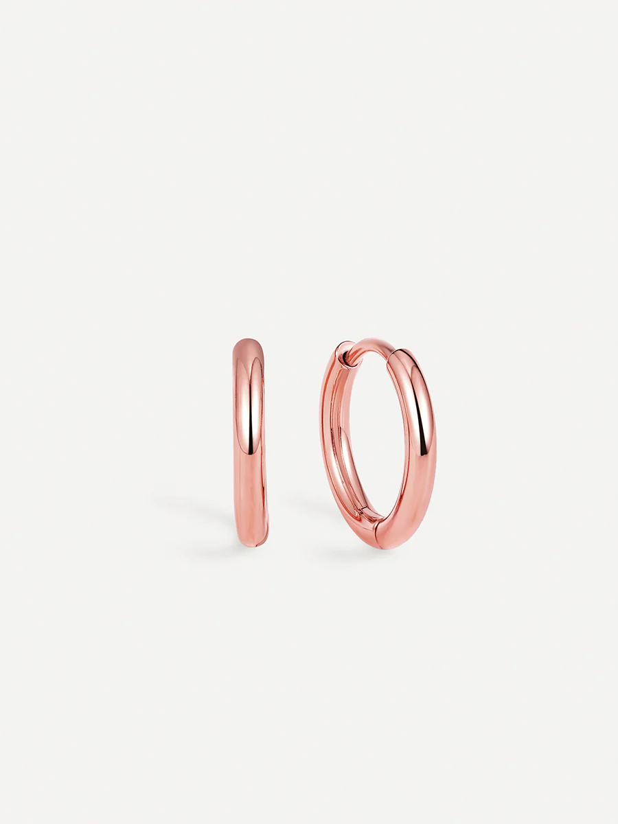 14mm SLIM HOOP Small Ohrringe - Image 14