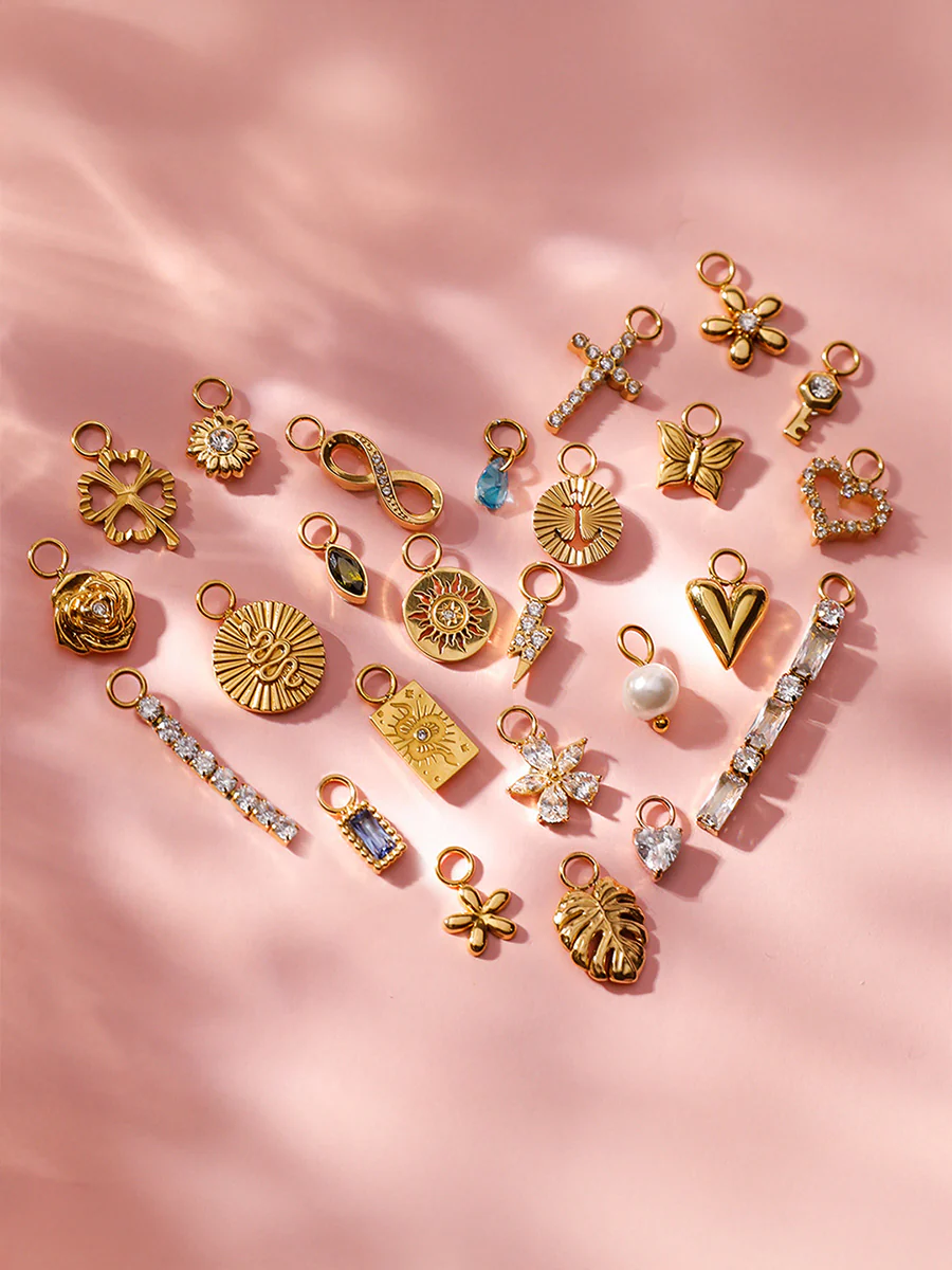 Classic Hoops & Ohrring-Charms Bundle - Image 3