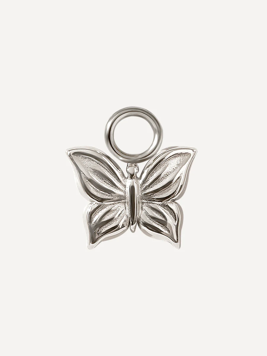 7,5x10mm Dancing Butterfly Ohrring-Charm - Image 2