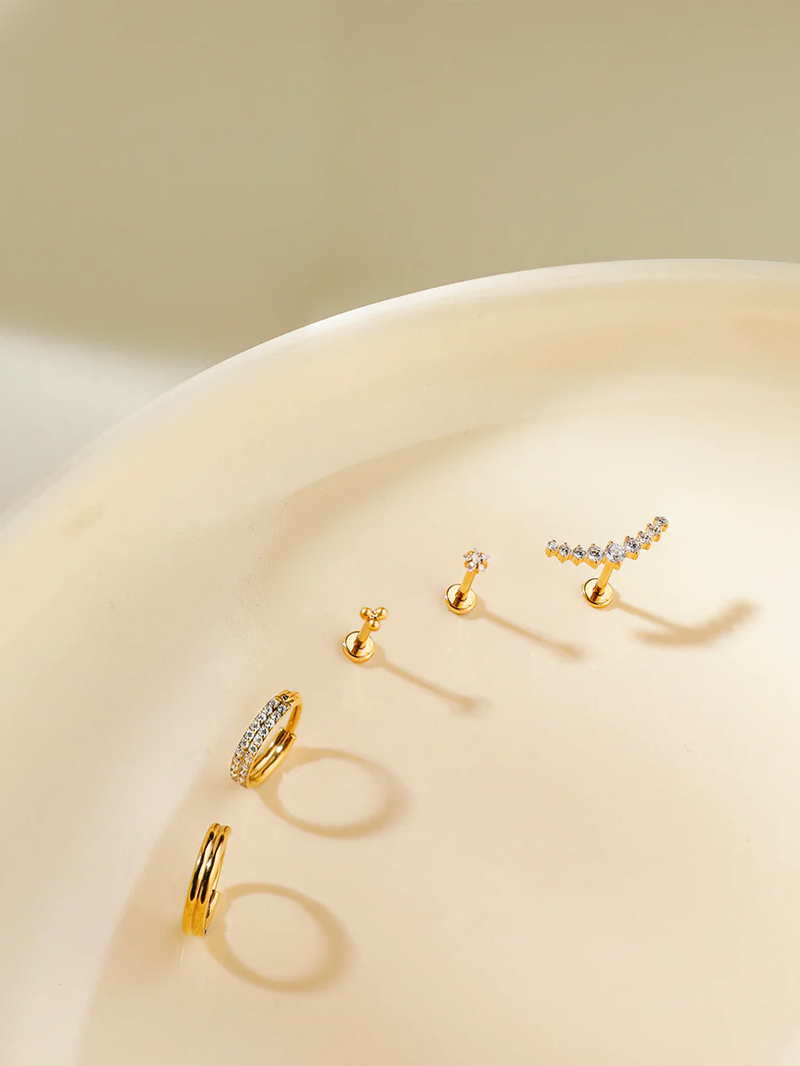 Celestial Solitaire Star Titan Piercing - Image 4