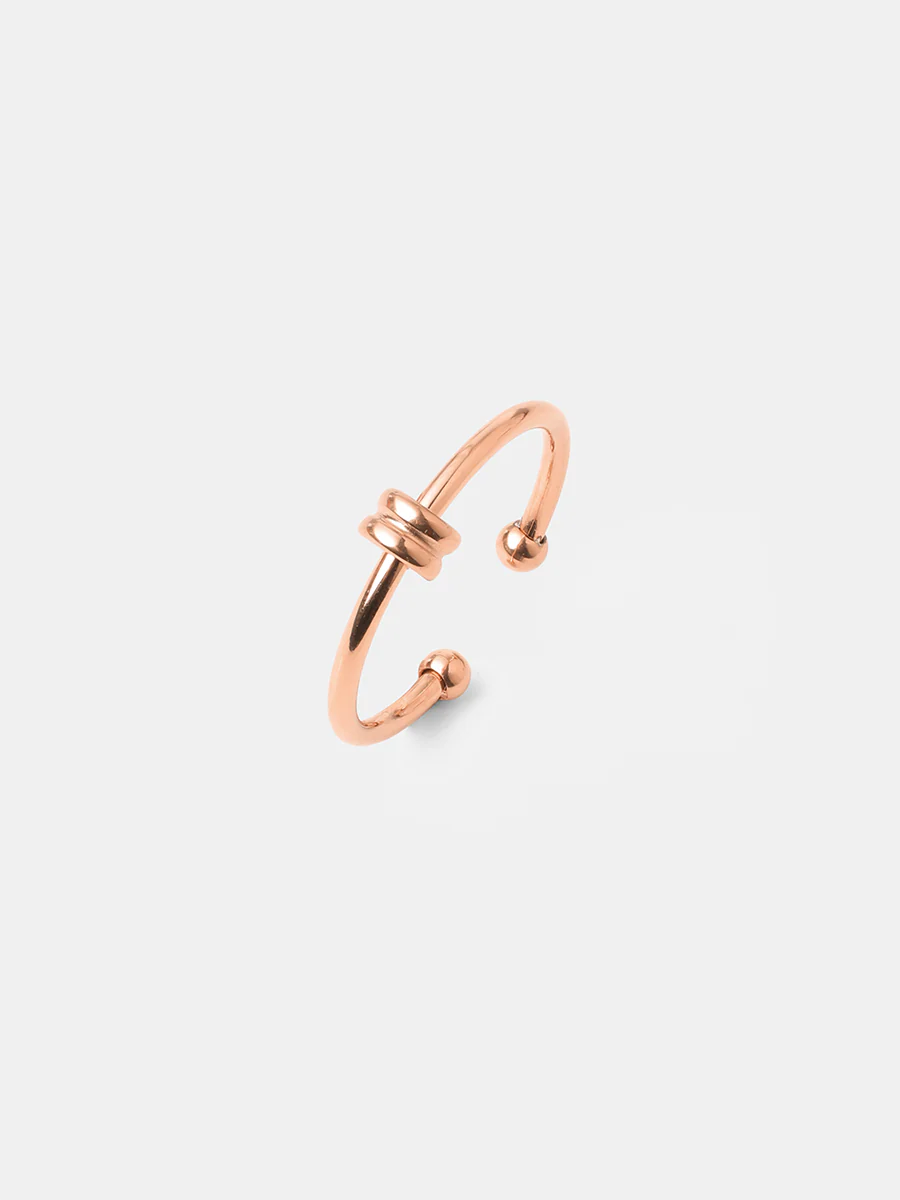 Elegant Duo Loop Ring - Image 5