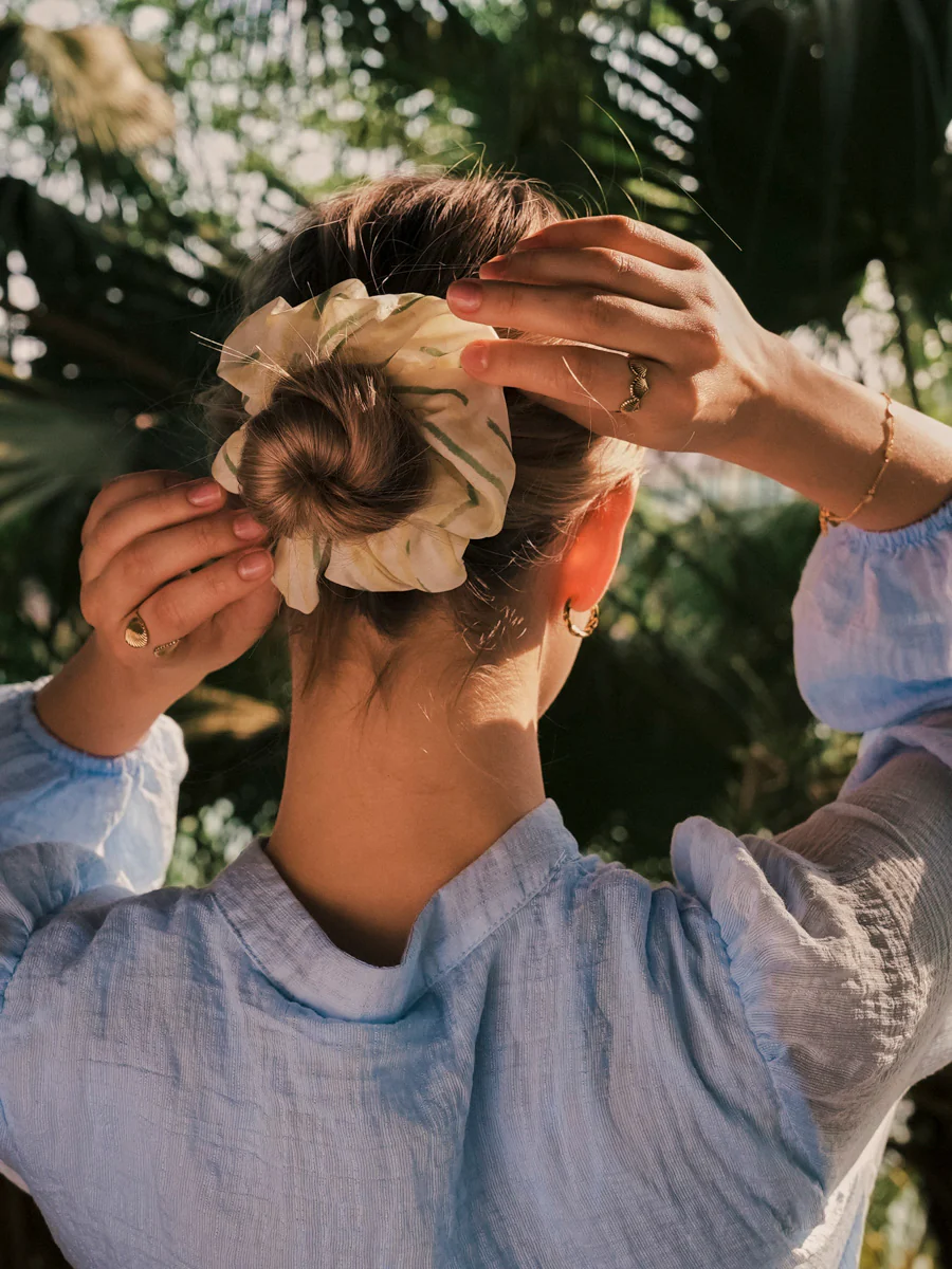 Fresh Wave Green Scrunchie - Image 3