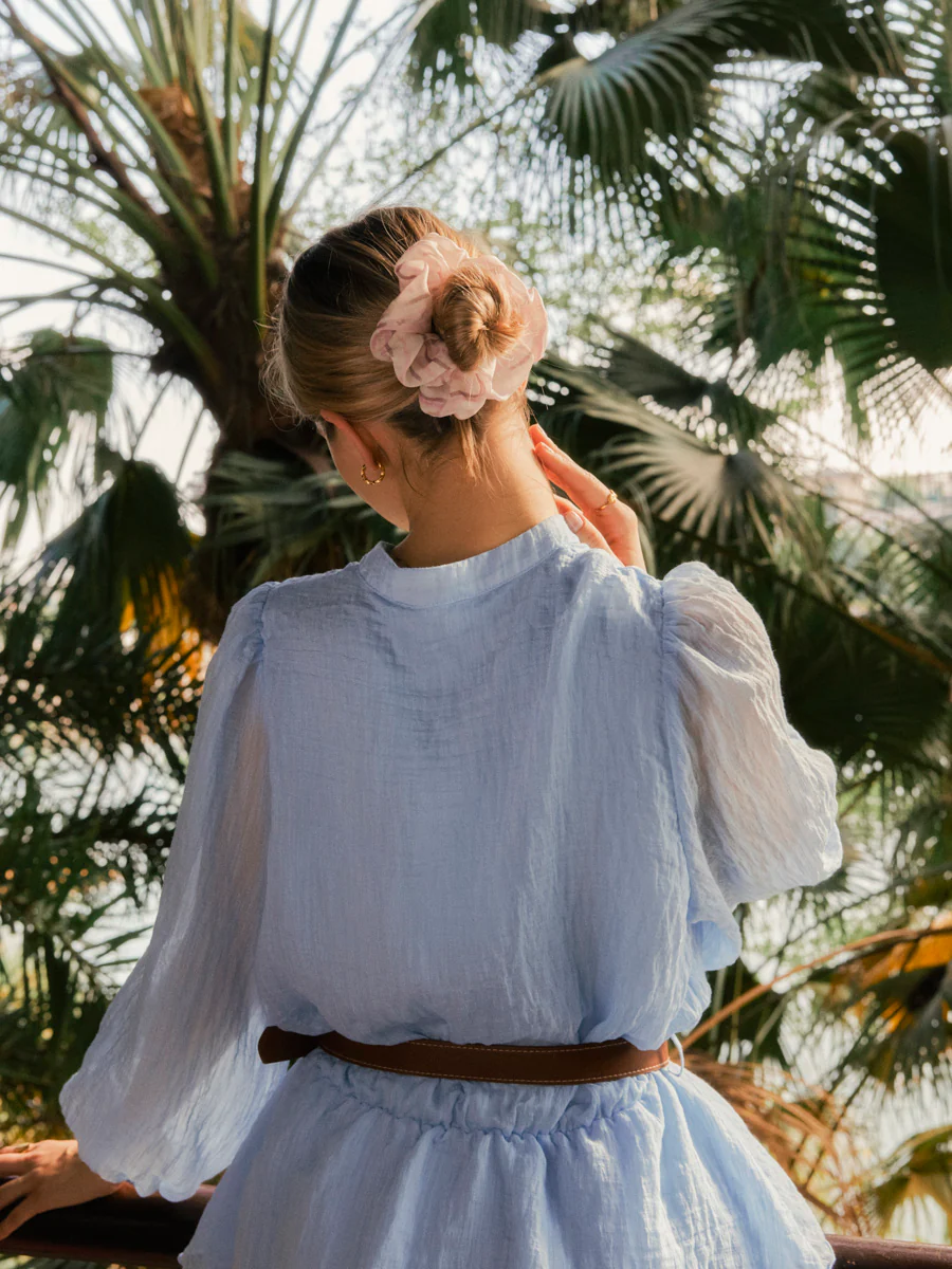 Fresh Wave Pink Scrunchie - Image 3