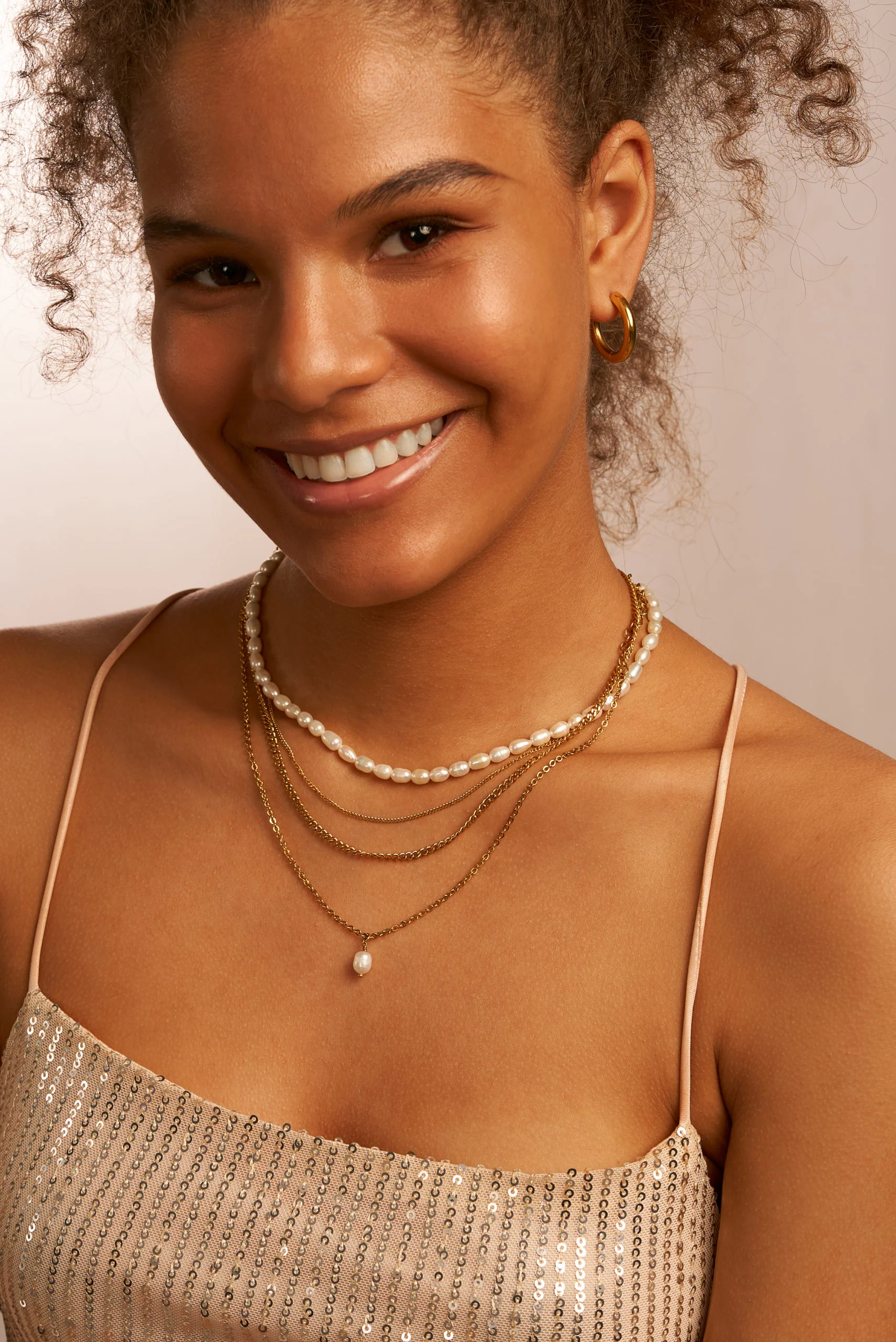 24mm GLOSSY HOOPS Medium Ohrringe - Image 8