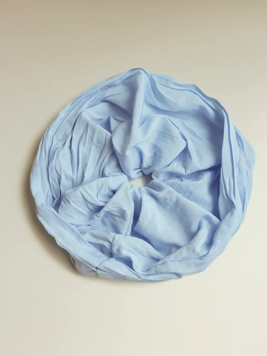 Light Flow Blue Scrunchie