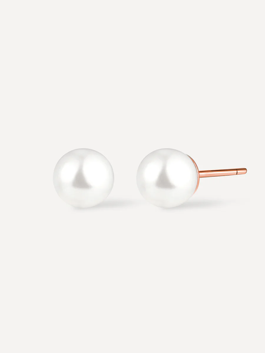Simple Pearl Ohrringe - Image 10